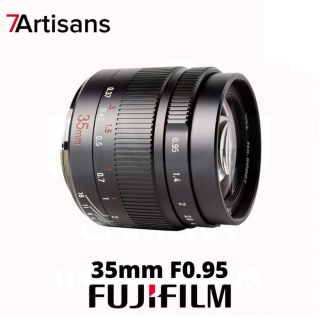 Lensa 7 Artisan 35mm F0.95 Fx Mount Fuji Kamera Fujifilm
